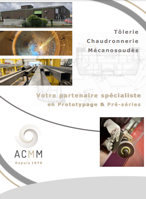 Chaudronnerie, ACMM, Eure et Loir, brochure